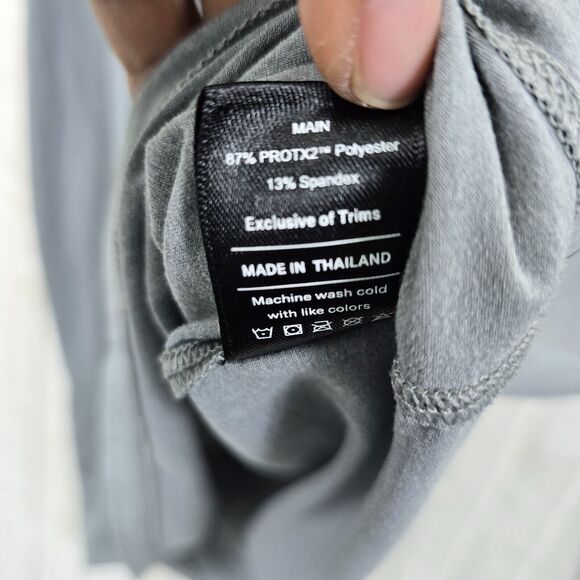 Public Rec Men’s Gray Go-To Crew Long Sleeve T-Shirt Size L - Picture 5 of 10